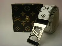 louis vuitton ceinture lv center marque 2011 nouveau-femmes blanc apparence blanc cuir